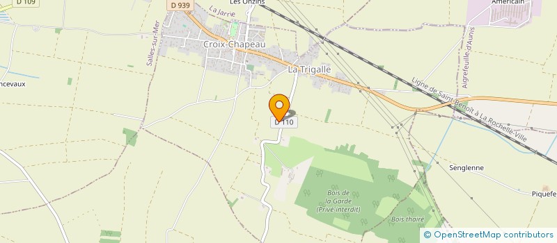 localisation de l'entreprise MONSIEUR PIERRE BERAUD  SAINT-VIVIEN