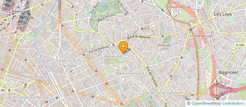 localisation de l'entreprise MONSIEUR PIERRE BERGER  PARIS