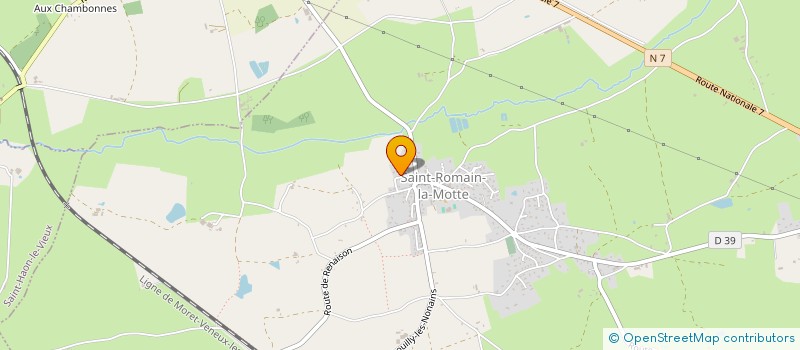 localisation de l'entreprise MONSIEUR PIERRE BERGER  SAINT-FORGEUX-LESPINASSE