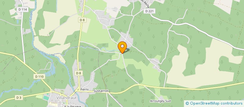 localisation de l'entreprise MONSIEUR PIERRE BERGES  NOAILLAN