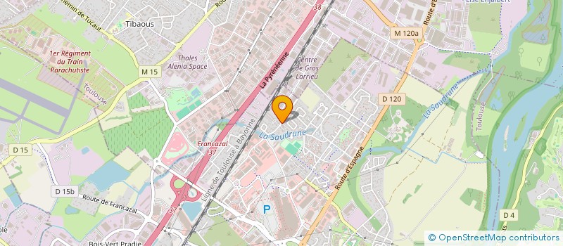 localisation de l'entreprise MONSIEUR PIERRE BERGON  PORTET-SUR-GARONNE