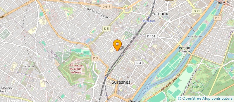 localisation de l'entreprise MONSIEUR PIERRE BERIA à SURESNES