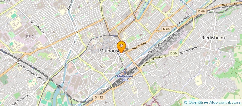 localisation de l'entreprise MONSIEUR PIERRE BERINGER  MULHOUSE