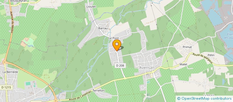 localisation de l'entreprise MONSIEUR PIERRE BERLAND à LISTRAC MEDOC