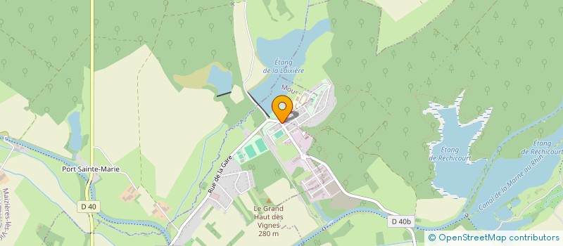 localisation de l'entreprise MONSIEUR PIERRE BERLET  MOUSSEY