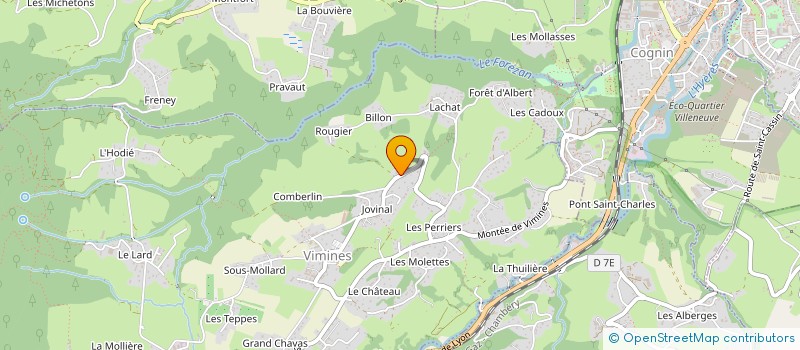 localisation de l'entreprise MONSIEUR PIERRE BERLIOZ  VIMINES