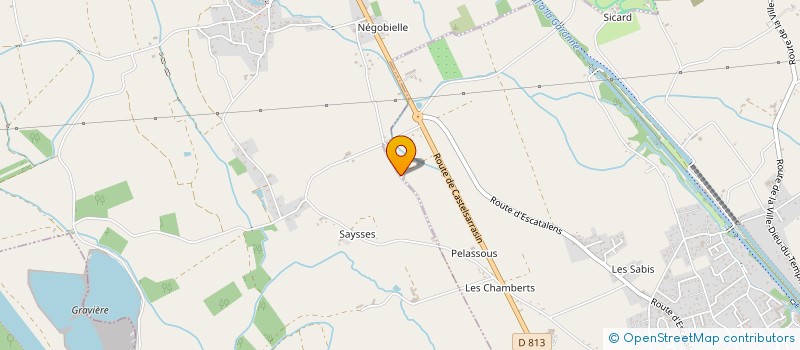 localisation de l'entreprise MONSIEUR PIERRE BERNABEU  MONTECH