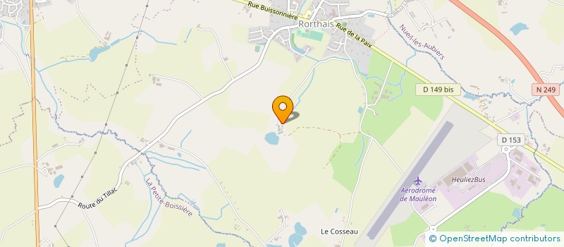 localisation de l'entreprise MONSIEUR PIERRE BERNARD  MAULEON