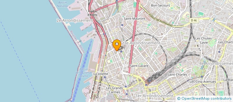localisation de l'entreprise MONSIEUR PIERRE BERNARD à MARSEILLE