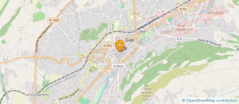 localisation de l'entreprise MONSIEUR PIERRE BERNARD-REYMOND  GAP