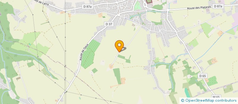 localisation de l'entreprise MONSIEUR PIERRE BERNES  MERVILLE