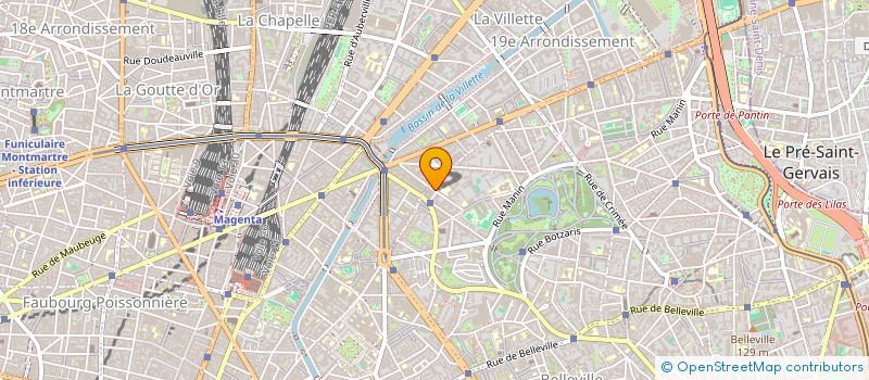 localisation de l'entreprise MONSIEUR PIERRE BERROD  PARIS