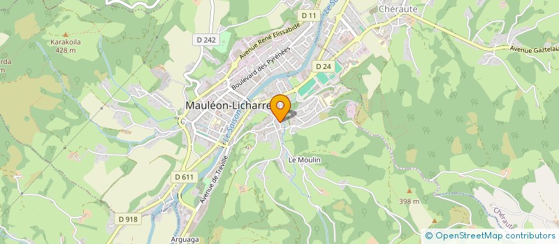 localisation de l'entreprise MONSIEUR PIERRE BERROGAIN à ORDIARP