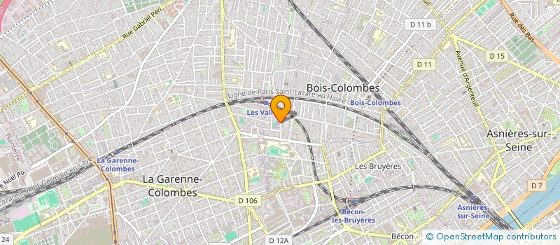 localisation de l'entreprise MONSIEUR PIERRE BERROUS à BOIS-COLOMBES