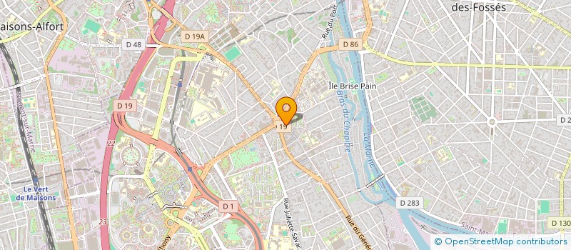 localisation de l'entreprise MONSIEUR PIERRE BERTACCHINI  CRETEIL