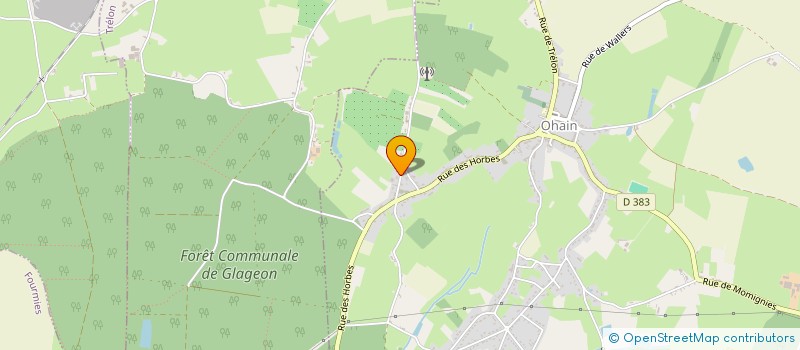 localisation de l'entreprise MONSIEUR PIERRE BERTAUX  BAIVES