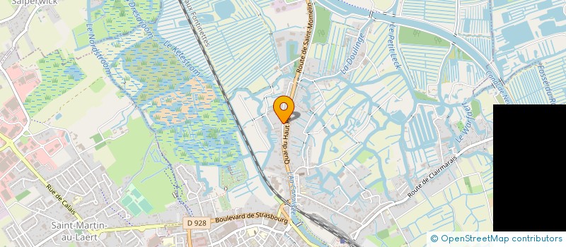 localisation de l'entreprise MONSIEUR PIERRE BERTELOOT  SAINT-OMER