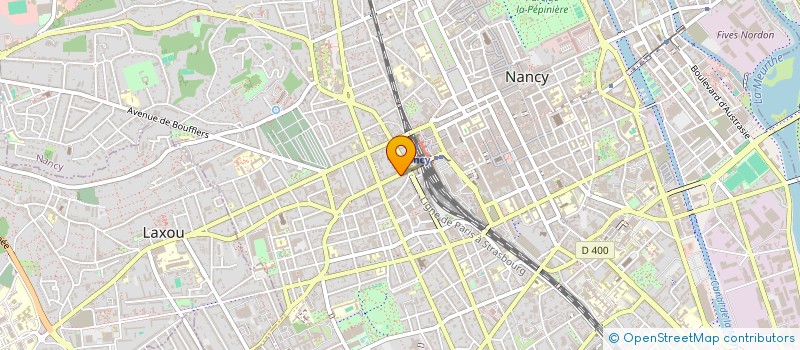 localisation de l'entreprise MONSIEUR PIERRE BERTHE  NANCY