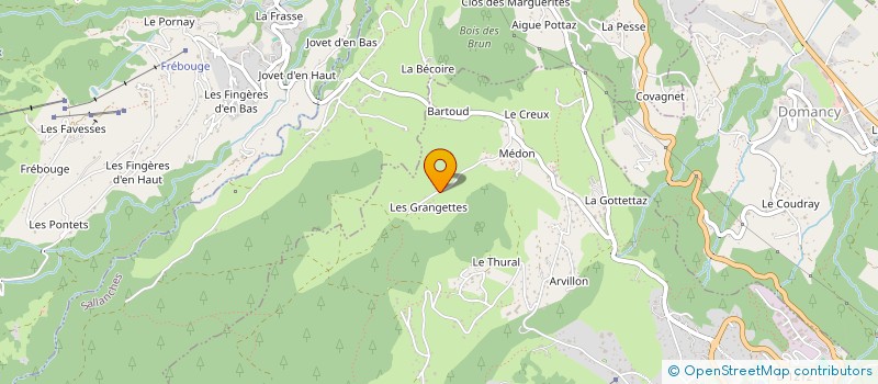 localisation de l'entreprise MONSIEUR PIERRE BERTHET à COMBLOUX