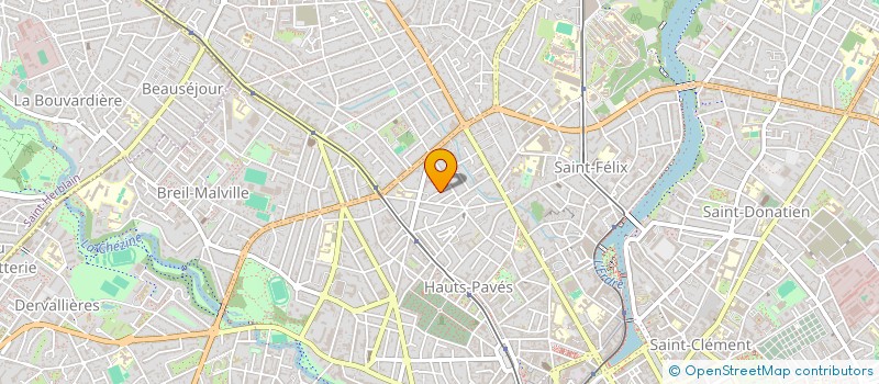 localisation de l'entreprise MONSIEUR PIERRE BERTIER  NANTES