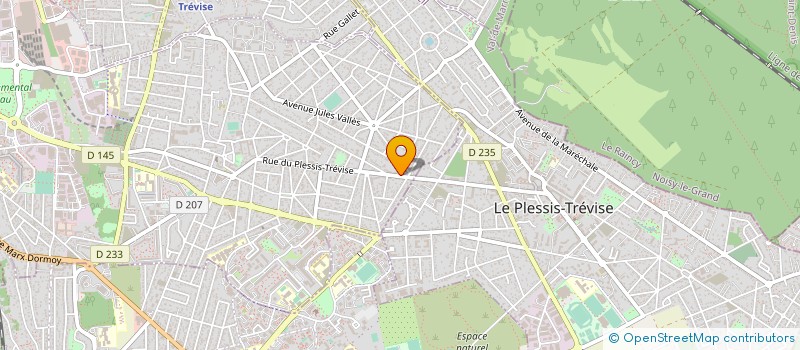 localisation de l'entreprise MONSIEUR PIERRE BERTIN à CHAMPIGNY-SUR-MARNE
