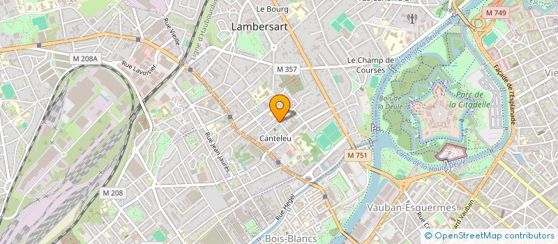 localisation de l'entreprise MONSIEUR PIERRE BERTIN à LAMBERSART