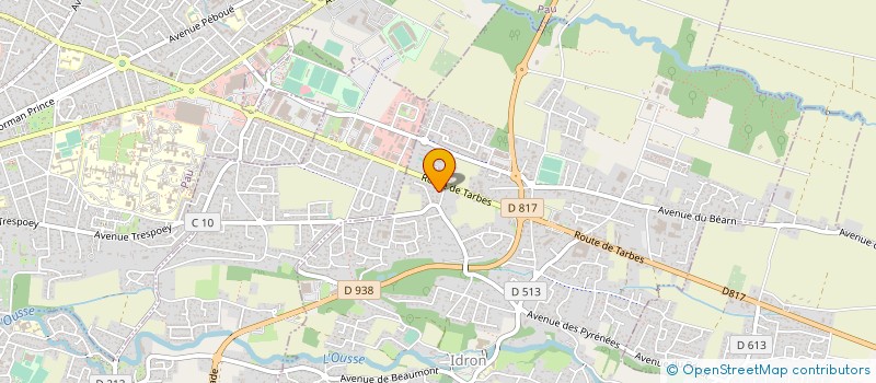 localisation de l'entreprise MONSIEUR PIERRE BERTRAN DE BALANDA à IDRON