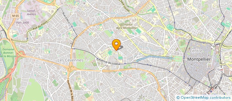localisation de l'entreprise MONSIEUR PIERRE BERTRAND à MONTPELLIER