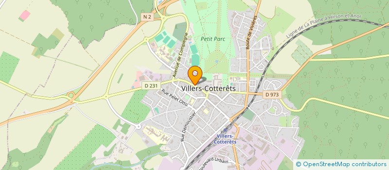 localisation de l'entreprise MONSIEUR PIERRE BERTRAND à VILLERS-COTTERETS