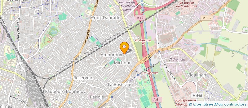 localisation de l'entreprise MONSIEUR PIERRE BERTRAND à TOULOUSE