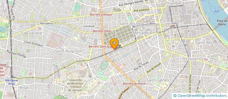 localisation de l'entreprise MONSIEUR PIERRE BESCOND à BORDEAUX