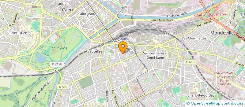localisation de l'entreprise MONSIEUR PIERRE BESNARD à CAEN