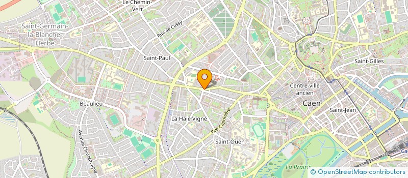 localisation de l'entreprise MONSIEUR PIERRE BESNIER à CAEN