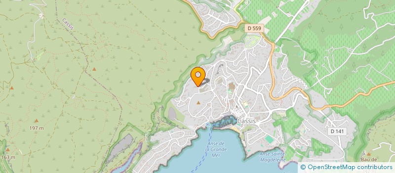 localisation de l'entreprise MONSIEUR PIERRE BESSIERE à CASSIS