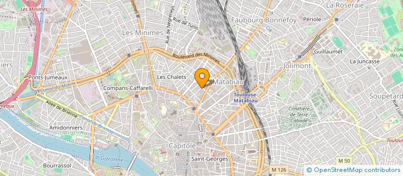 localisation de l'entreprise MONSIEUR PIERRE BETEILLE à TOULOUSE