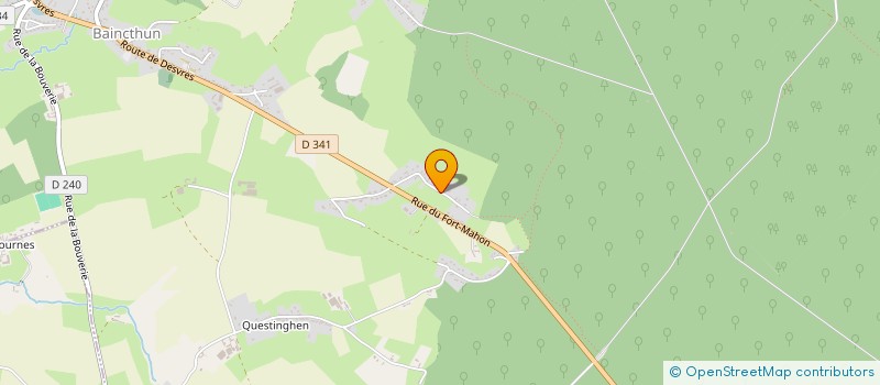 localisation de l'entreprise MONSIEUR PIERRE BEUTIN  BAINCTHUN