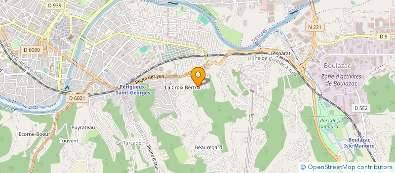 localisation de l'entreprise MONSIEUR PIERRE BEZIAT  BOULAZAC ISLE MANOIRE