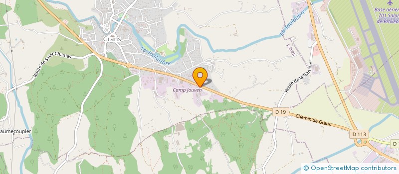 localisation de l'entreprise MONSIEUR PIERRE BHANG  GRANS