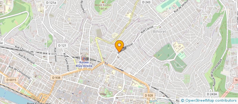 localisation de l'entreprise MONSIEUR PIERRE BIENFAIT à ROUEN