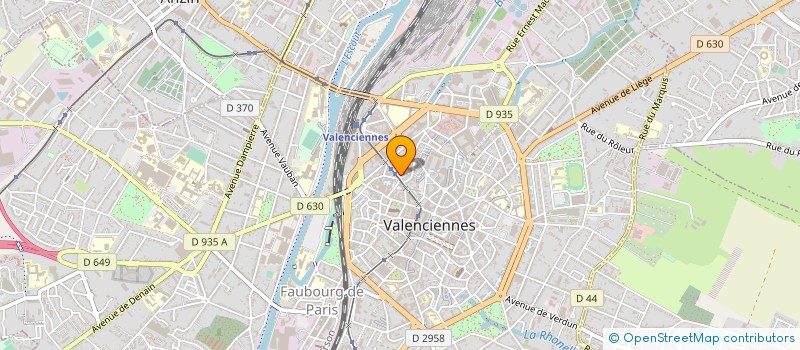 localisation de l'entreprise MONSIEUR PIERRE BIGALION à VALENCIENNES
