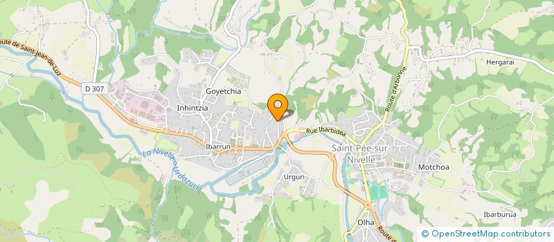 localisation de l'entreprise MONSIEUR PIERRE BILDSTEIN à SAINT-PEE-SUR-NIVELLE