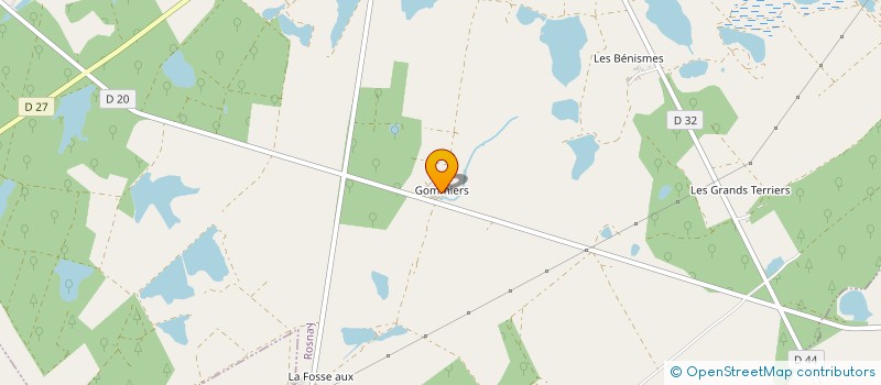 localisation de l'entreprise MONSIEUR PIERRE BILLARD à ROSNAY