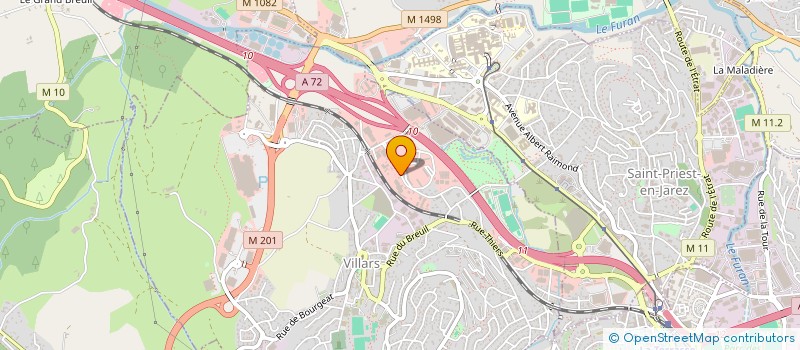 localisation de l'entreprise MONSIEUR PIERRE BILLARD  VILLARS