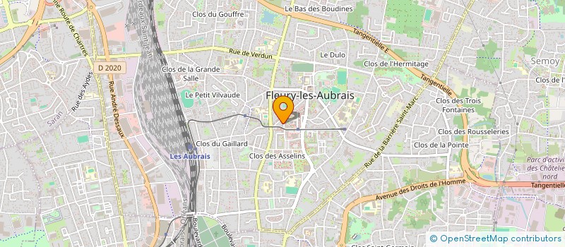 localisation de l'entreprise MONSIEUR PIERRE BILLAULT à FLEURY-LES-AUBRAIS
