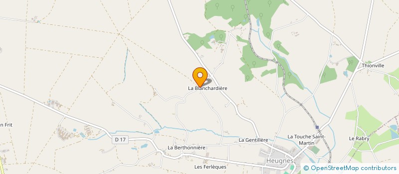 localisation de l'entreprise MONSIEUR PIERRE BILLOT à HEUGNES