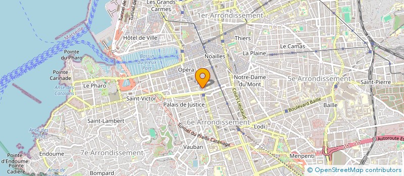 localisation de l'entreprise MONSIEUR PIERRE BINON  MARSEILLE