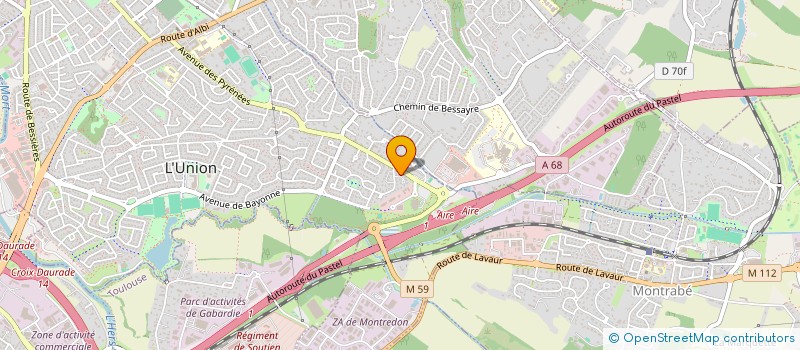 localisation de l'entreprise MONSIEUR PIERRE BIRAC à L'UNION