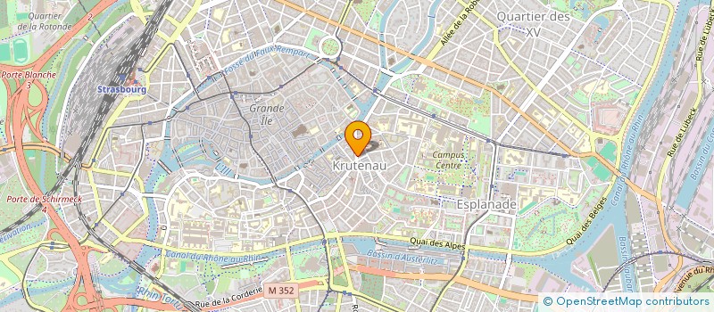localisation de l'entreprise MONSIEUR PIERRE BIRINGER à STRASBOURG