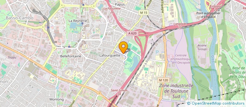 localisation de l'entreprise MONSIEUR PIERRE BITTARD  TOULOUSE