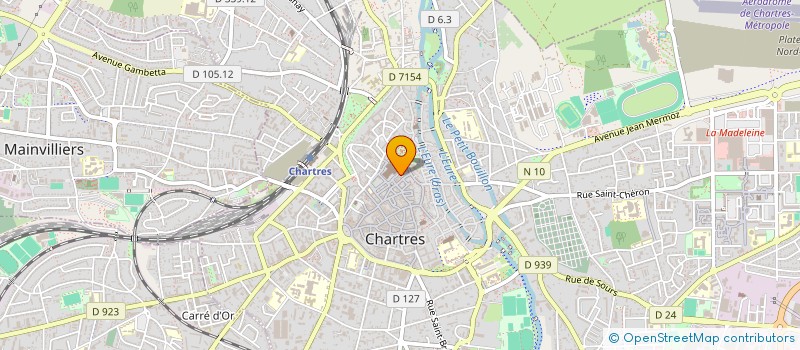 localisation de l'entreprise MONSIEUR PIERRE BIZEAU à CHARTRES